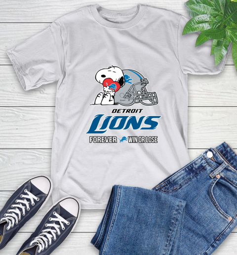 NFL The Peanuts Movie Snoopy Forever Win Or Lose Football Detroit Lions 12