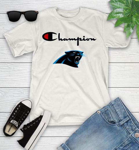 NFL Football Carolina Panthers Champion Shirt Youth T-Shirt