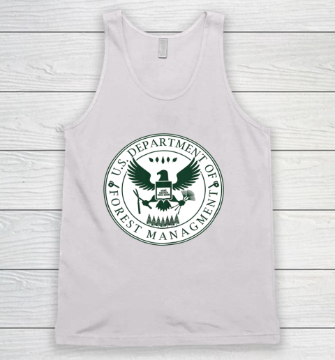 Make America Rake Again US Department Of Forest Managment Tank Top
