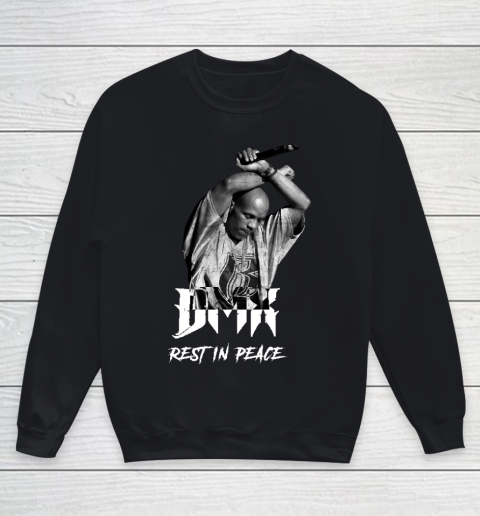 DMX Dark Man X Ruff Ryder Rap Hip Hop New York DMX RIP Rip DMX R.I.P Youth Sweatshirt Tee For Sports