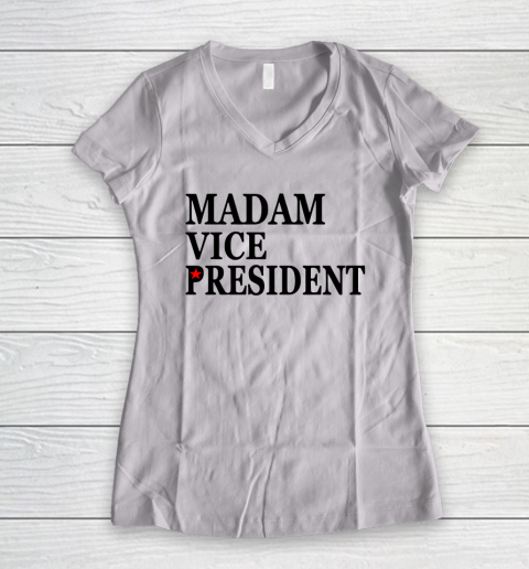 Madam Vice President Women's V-Neck T-Shirt