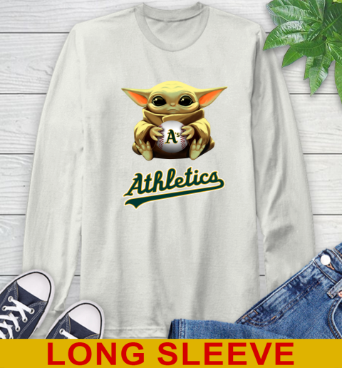 MLB Baseball Oakland Athletics Star Wars Baby Yoda Shirt 69