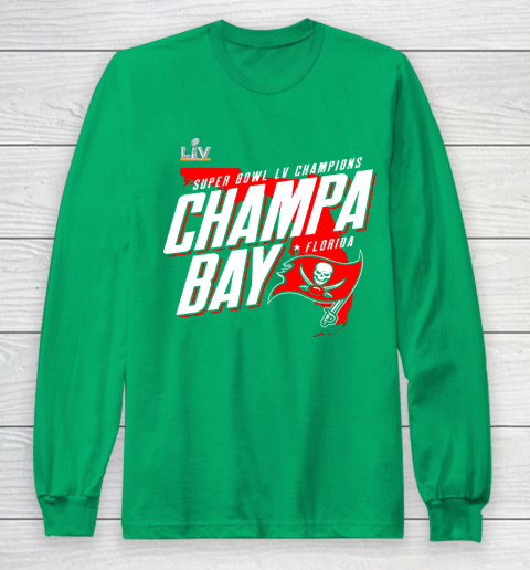 Champa Bay Tampa Bay Buccaneers Super Bowl LV Champions Long Sleeve T-Shirt 4