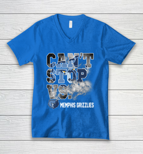 NBA Memphis Grizzlies Basketball Can't Stop Vs V-Neck T-Shirt 5
