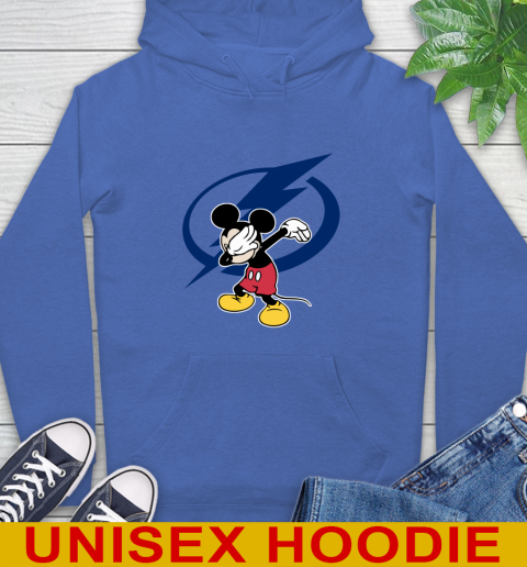 Tampa Bay Lightning NHL Hockey Dabbing Mickey Disney Sports Hoodie 9