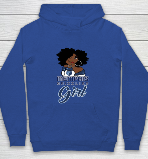 Memphis Grizzlies Girl NBA Youth Hoodie 8
