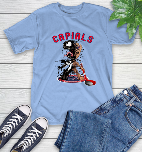 NHL Washington Capitals Hockey Venom Groot Guardians Of The Galaxy T-Shirt 11