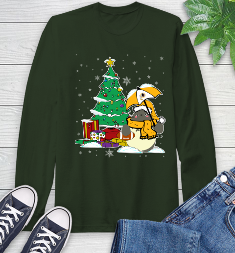 Washington Redskins NFL Football Cute Tonari No Totoro Christmas Sports Long Sleeve T-Shirt 7