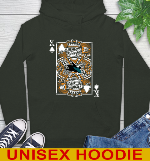 San Jose Sharks NHL Hockey The King Of Spades Death Cards Shirt Hoodie 12