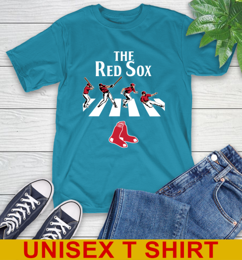 MLB Baseball Boston Red Sox The Beatles Rock Band Shirt T-Shirt 9