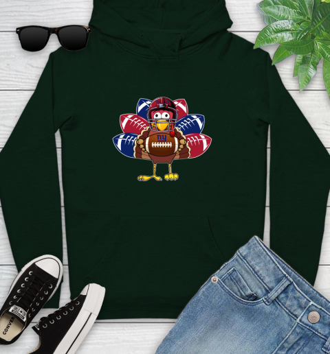 New York Giants Turkey Thanksgiving Day Youth Hoodie 13