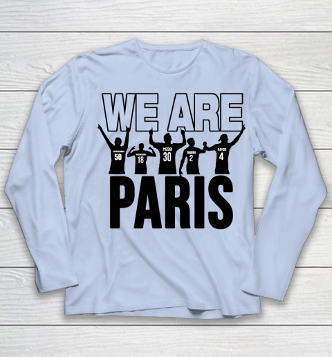 We Are Paris T Shirt Ici C'est Paris Welcome To Paris Youth Long Sleeve 5