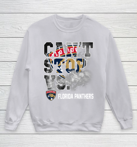 NHL Florida Panthers Hockey Can't Stop Vs Youth Sweatshirt 3