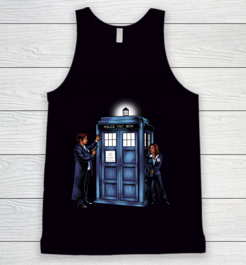 Doctor Who Shirt The Agents have the Phone Box Tank Top