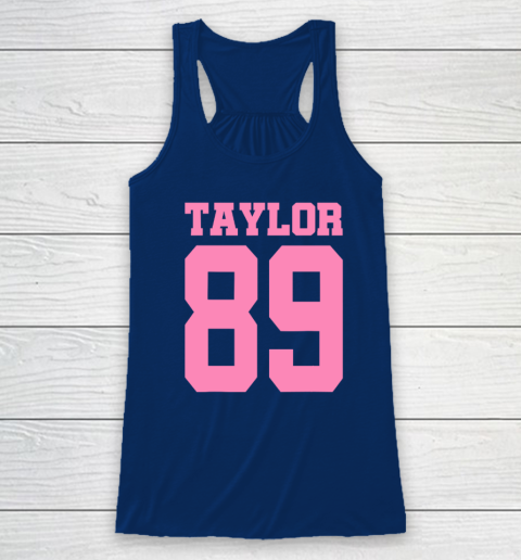 Pink Numbers Taylor 89 Racerback Tank 4