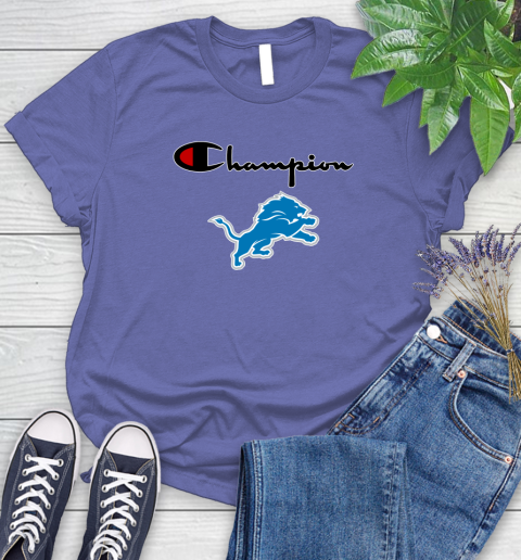 NFL Football Detroit Lions Champion Shirt Women's T-Shirt 12