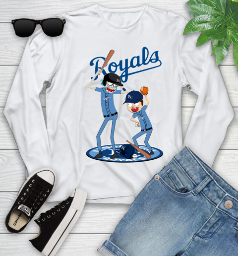 MLB Kansas City Royals Rick And Morty Baseball 125