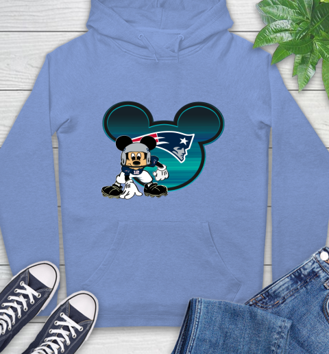 NFL New England Patriots Mickey Mouse Disney Football T Shirt Hoodie 11