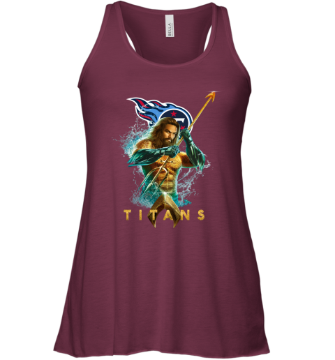 NFL Tennessee Titans Aquaman DC Football Sports 0PICnj5BNZs flowy tank 32 95 151514 front maroon