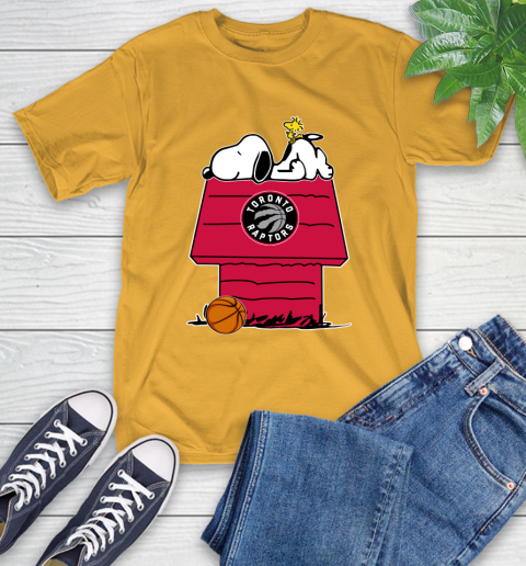 Toronto Raptors NBA Basketball Snoopy Woodstock The Peanuts Movie T-Shirt 3