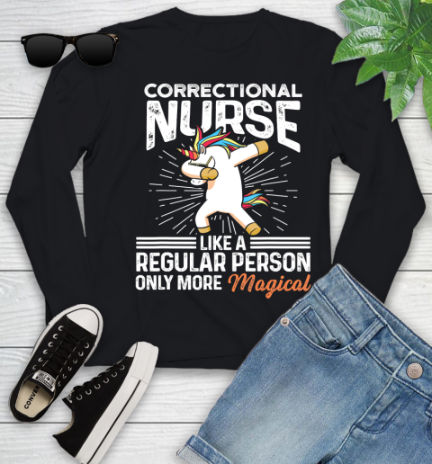 Nurse Shirt Correctional Nurse Magical Nursing RN T Shirt Youth Long Sleeve
