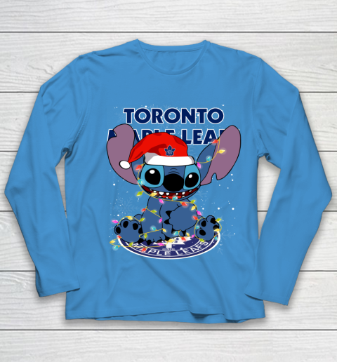 Toronto Maple Leafs NHL Hockey noel stitch Christmas Youth Long Sleeve 4