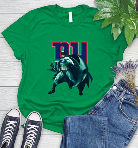 NFL Batman Football Sports New York Giants Women's T-Shirt 6
