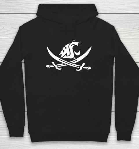 WSU Pirate Shirt Mike Leach WSU Pirate Sword Hoodie