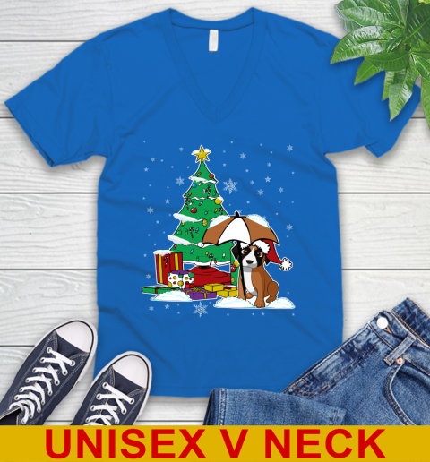 Boxer Christmas Dog Lovers Shirts 51