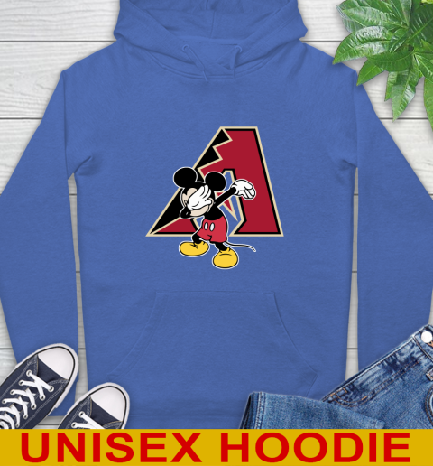 Arizona Diamondbacks MLB Baseball Dabbing Mickey Disney Sports Hoodie 9