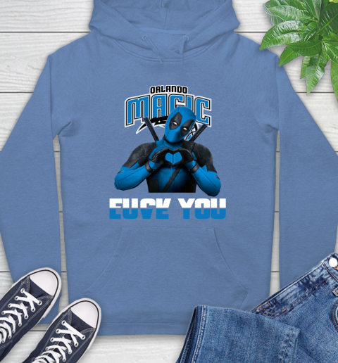 NBA Orlando Magic Deadpool Love You Fuck You Basketball Sports Hoodie 11