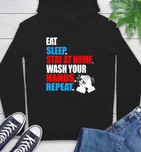 Coronavirus Shirt  Eat Sleep Stay At Home Wash Your Hands Repeat Shirt 13