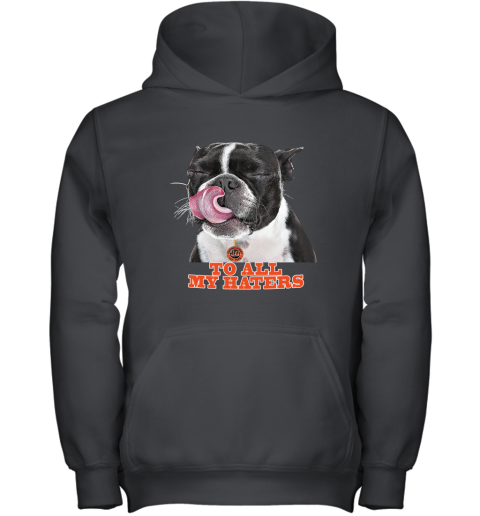 Cincinnati Bengals To All My Haters Dog Licking Youth Hoodie
