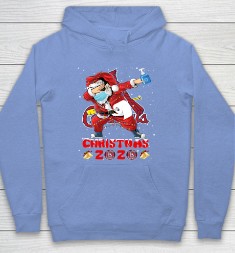 St.Louis Cardinals Funny Santa Claus Dabbing Christmas 2020 MLB Hoodie 8