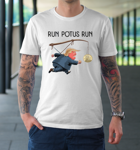 Trump Nobel Peace Prize Run Potus Run T-Shirt