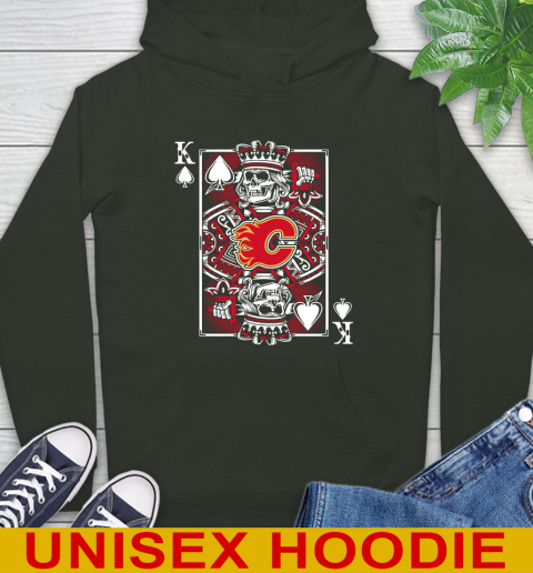 Calgary Flames NHL Hockey The King Of Spades Death Cards Shirt Hoodie 12