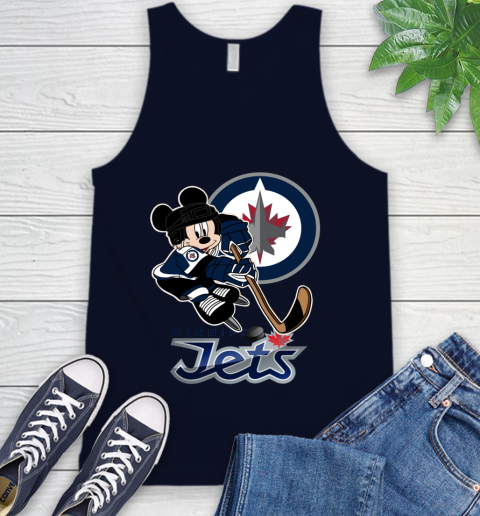 NHL Winnipeg Jets Mickey Mouse Disney Hockey T Shirt Tank Top 3