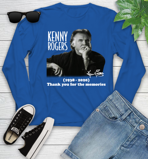 Kenny Rogers 1938 2020 signature thank you for the memories 121