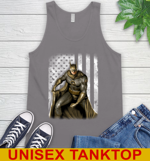 Anaheim Ducks NHL Hockey Batman DC American Flag Shirt Tank Top 6