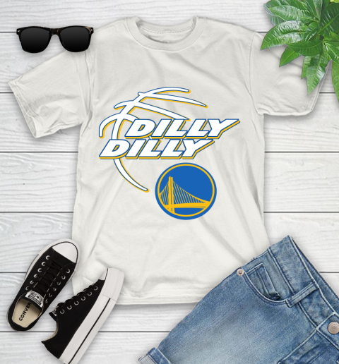 NBA Golden State Warriors Dilly Dilly Basketball Sports Youth T-Shirt 1