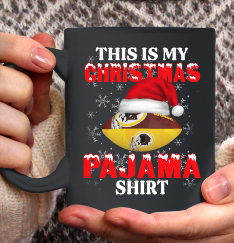 Washington Redskins This Is My Christmas Pajama Shirt NFL Ceramic Mug 11oz