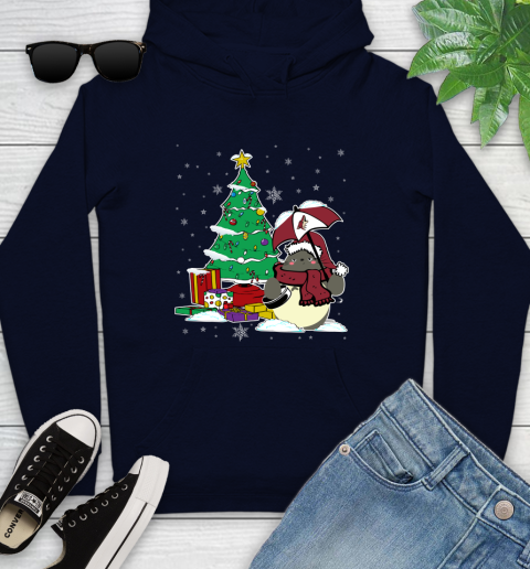 Arizona Coyotes NHL Hockey Cute Tonari No Totoro Christmas Sports Youth Hoodie 3