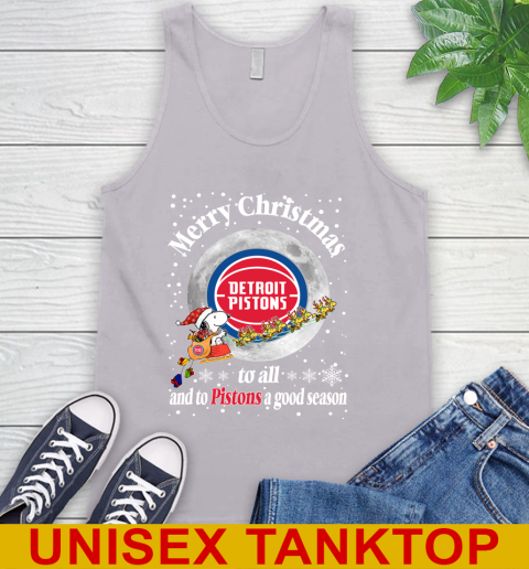 Detroit Pistons Merry Christmas To All And To Pistons A Good Season NBA Basketball Sports Tank Top 4 Detroit Pistons Merry Christmas To All And To Pistons A Good Season NBA Basketball Sports Tank Top - Image 4