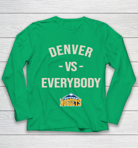 Denver Nuggets Vs Everybody Youth Long Sleeve 4
