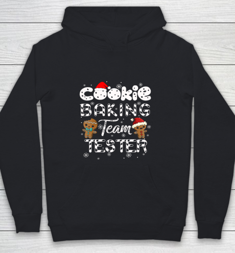 Cookie Baking Team Tester Gingerbread Christmas Youth Hoodie