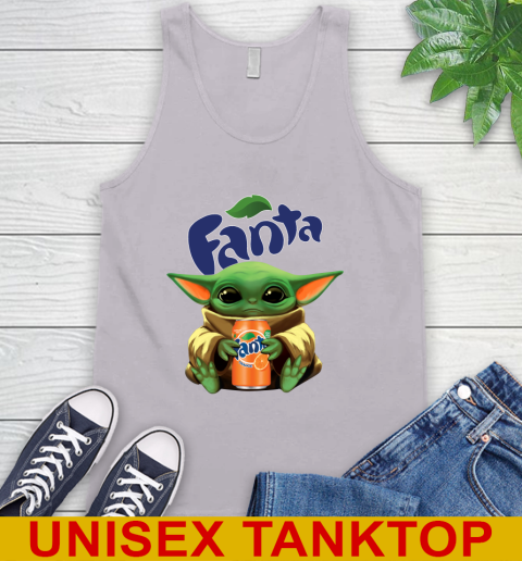 Star Wars Baby Yoda Hugs Fanta Soft Drink Shirt 73