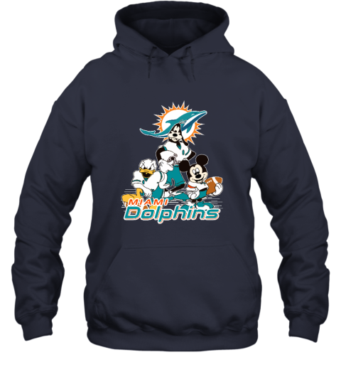 Mickey mouse Donald and Goofy Miami Dolphins football shirt, hoodie,  sweater, long sleeve and tank top