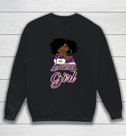Los Angeles Lakers Girl NBA Sweatshirt