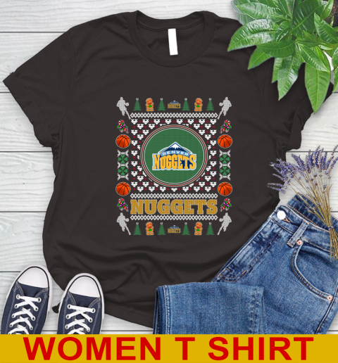 Denver Nuggets Merry Christmas NBA Basketball Loyal Fan Women's T-Shirt 9