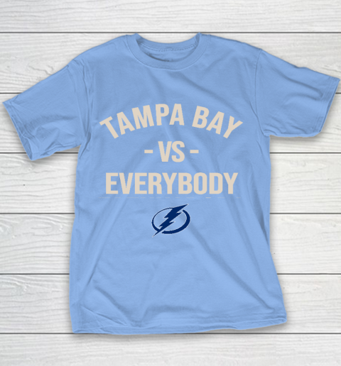 Tampa Bay Lightning Vs Everybody Youth T-Shirt 8